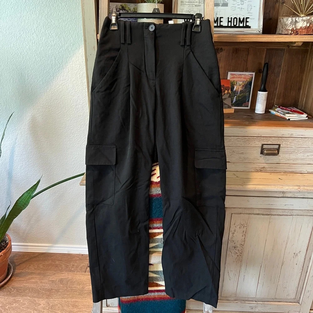 Aritzia Babaton Rojo cargo pant size 2